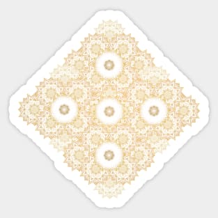 Sacred geometry pattern Sticker